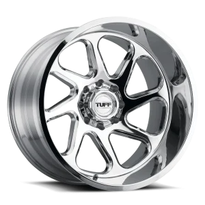 Tuff Wheels – T2B – Chrome – 22″x12″ -45mm – Summer Wheels – 2212T2B-55127C71L